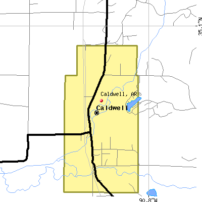 Caldwell map