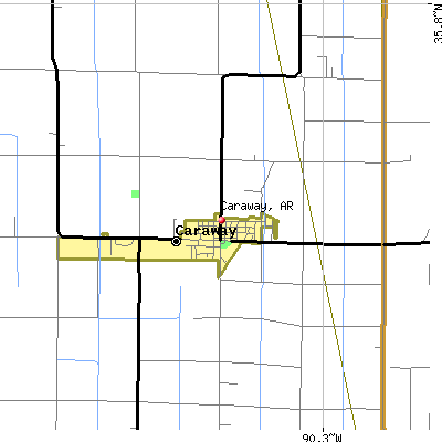 Caraway map