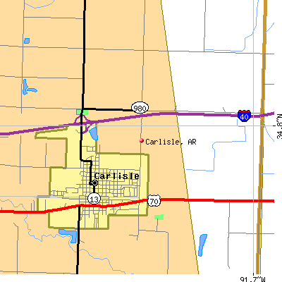 Carlisle map