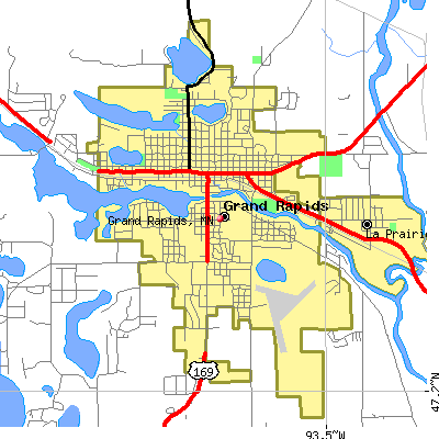 Grand Rapids map