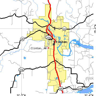 Clinton map