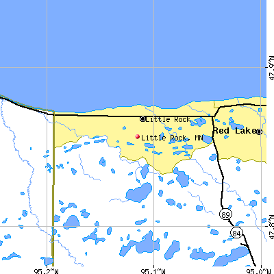 Little Rock map