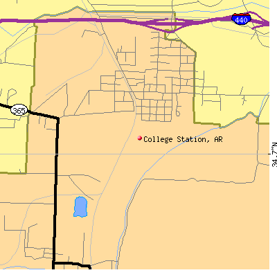 College Station map