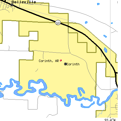Corinth map
