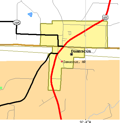 Damascus map