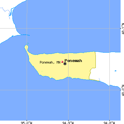 Ponemah map