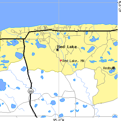 Red Lake map