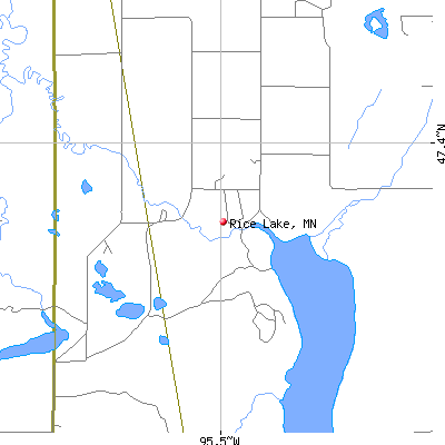 Rice Lake map