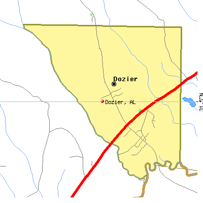 Dozier map