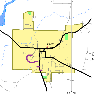Dover map