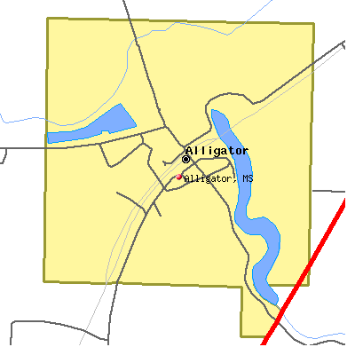 Alligator map