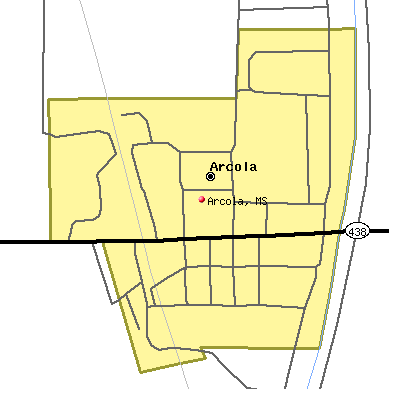 Arcola map