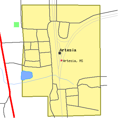 Artesia map