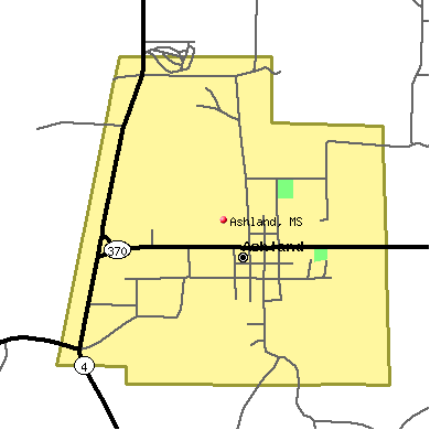 Ashland map