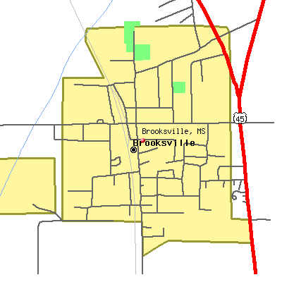 Brooksville map