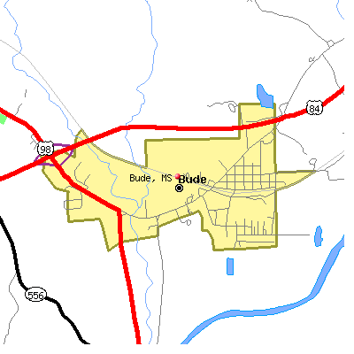Bude map