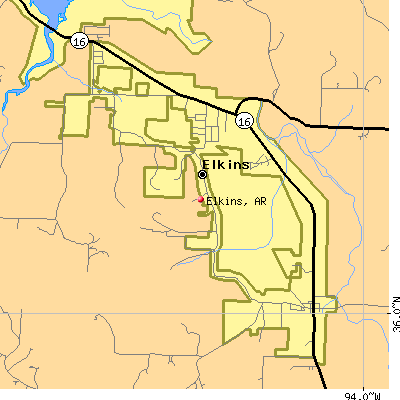 Elkins map