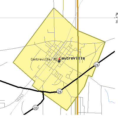 Centreville map