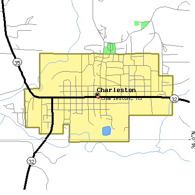 Charleston map