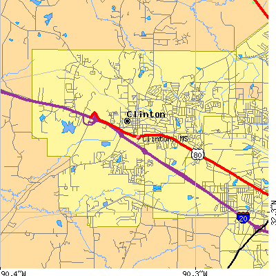 Clinton map