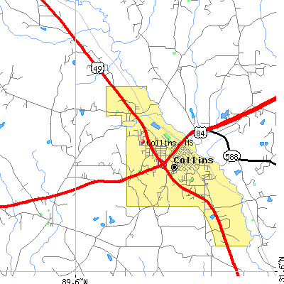 Collins map