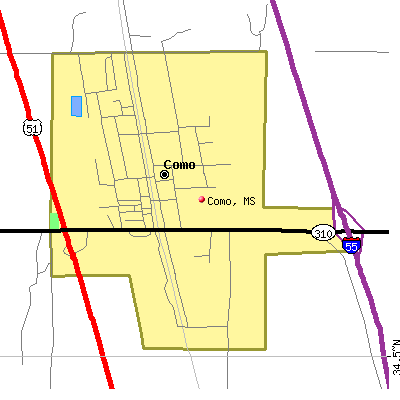 Como map