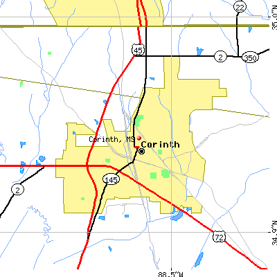 Corinth map