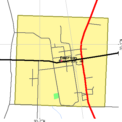 Emerson map