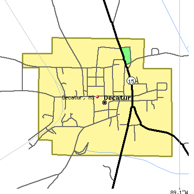 Decatur map
