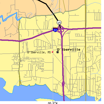 D'Iberville map