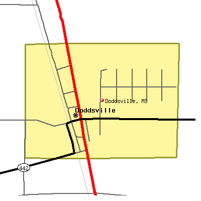 Doddsville map