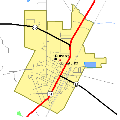 Durant map