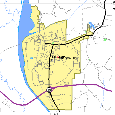 Fulton map