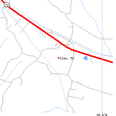 Glen map