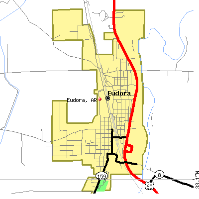 Eudora map