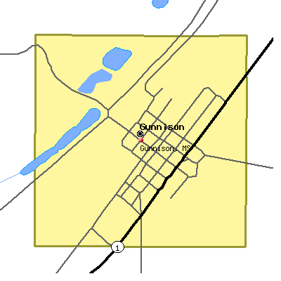 Gunnison map