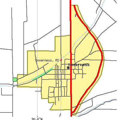 Inverness map