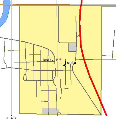 Isola map