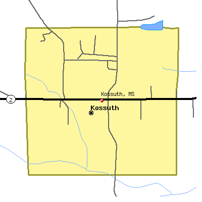 Kossuth map