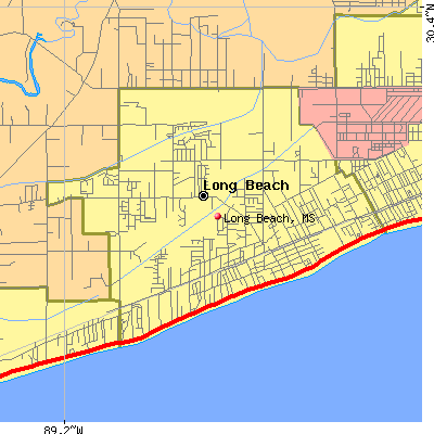 Long Beach map