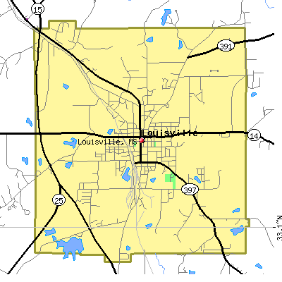 Louisville map