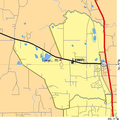 Lyman map