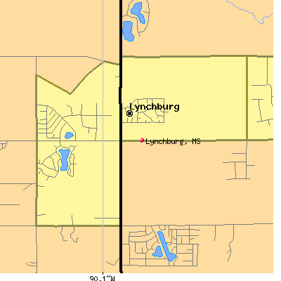 Lynchburg map