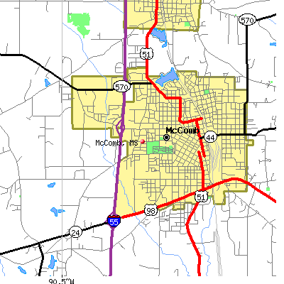McComb map
