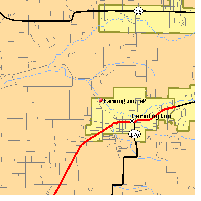 Farmington map