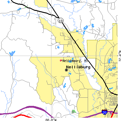 Nellieburg map