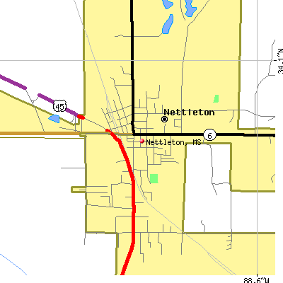 Nettleton map