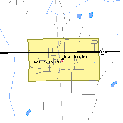 New Houlka map