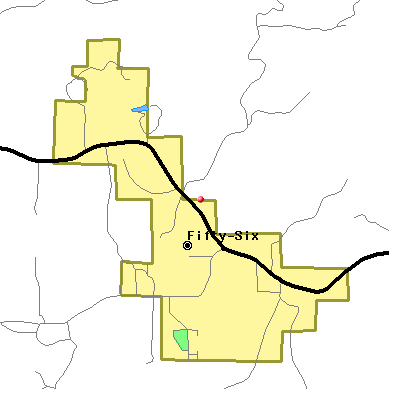 Fifty-Six map