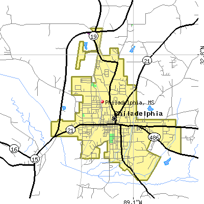 Philadelphia map